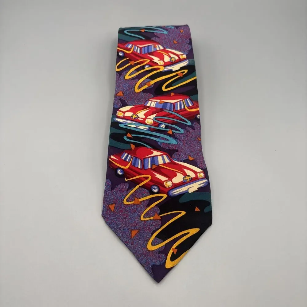The Beatles Drive My Car Silk Tie Original Rock & Pop Music Necktie